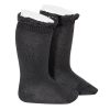 calcetin alto puntilla puño carbon condor