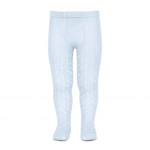 leotardo liso condor azul bebe