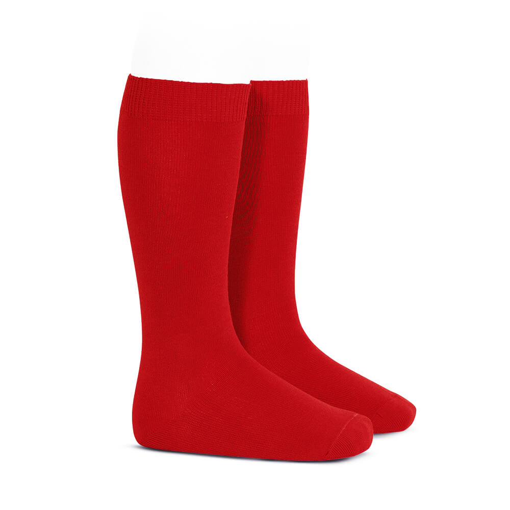 calcetin alto liso rojo condor 2019/2