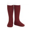 calcetin alto canale condor borgoña 572