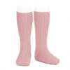calcetin alto canale rosa palo condor 526