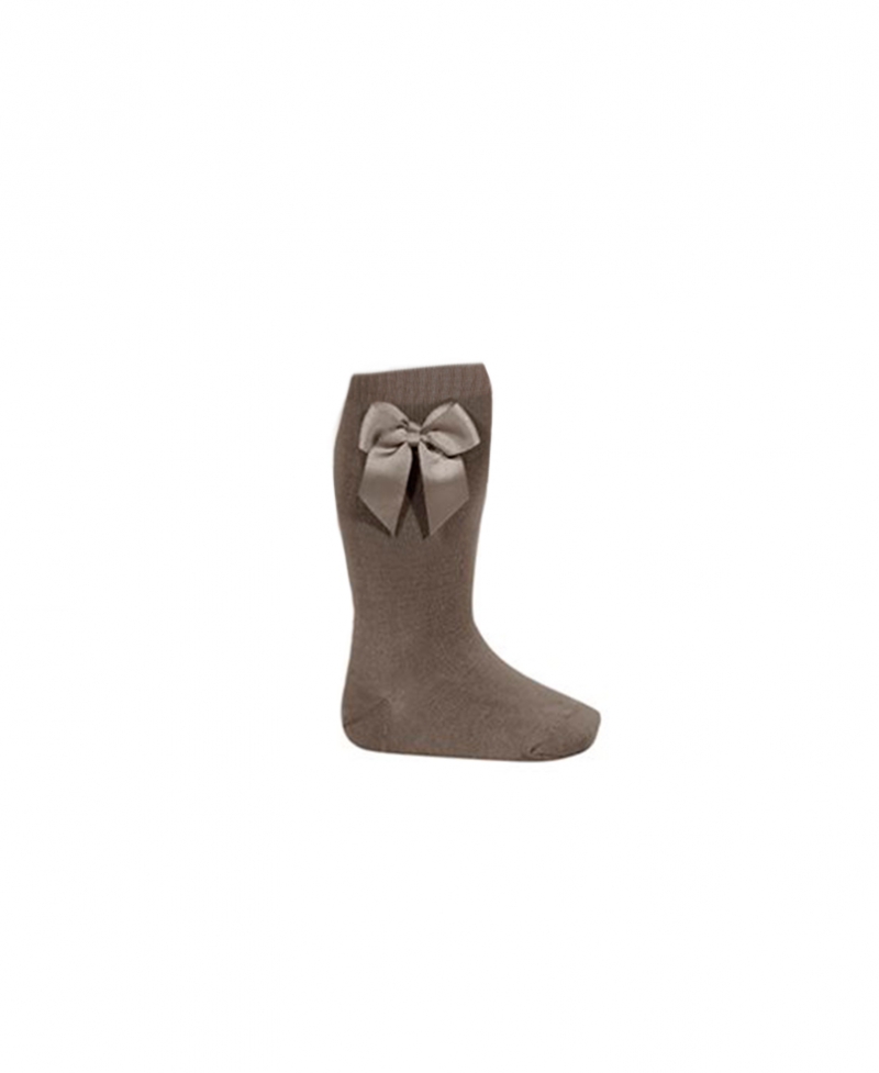 calcetin alto con lazo lateral condor vison