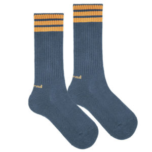 calcetin tres listas sport lapislazuli condor