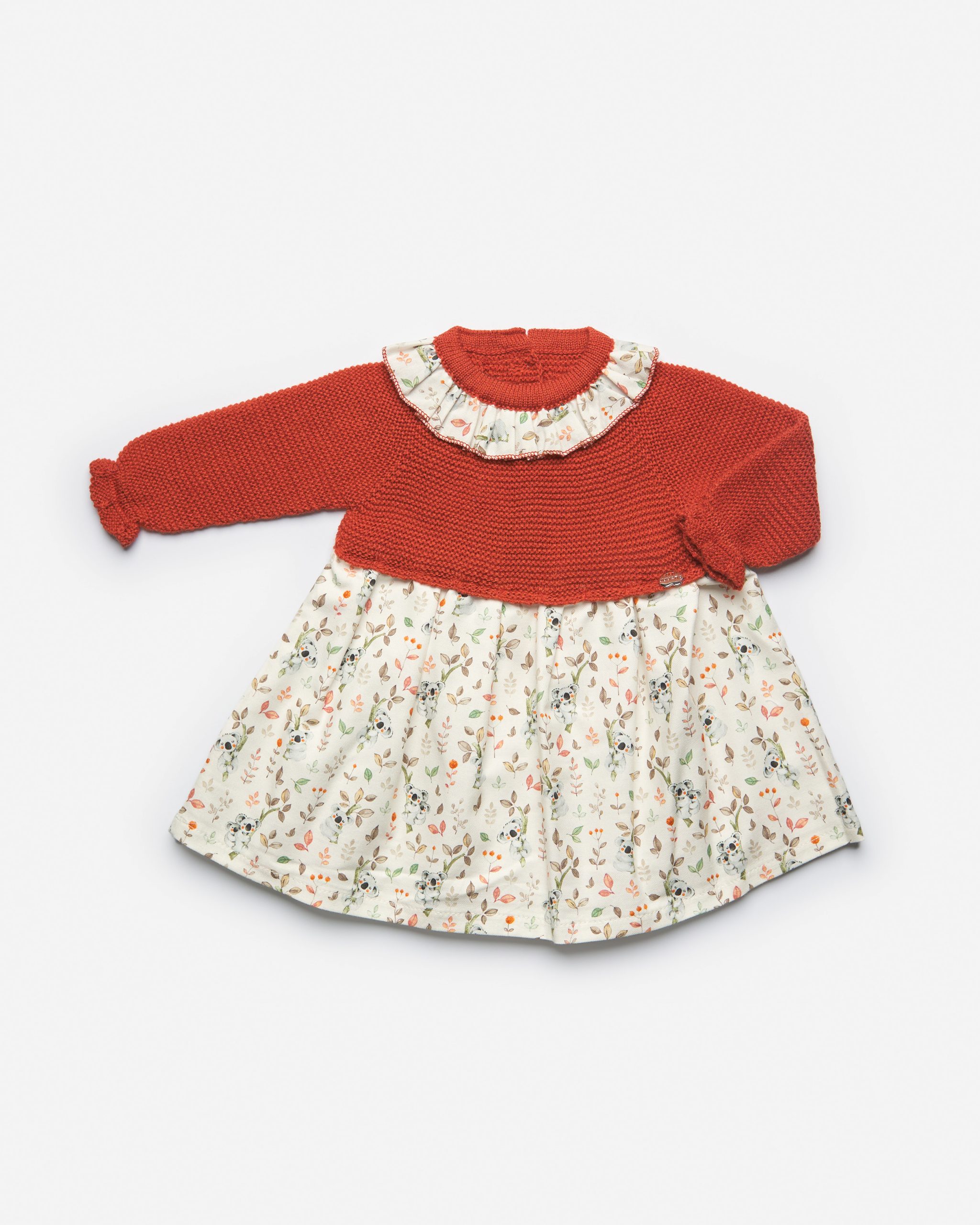 Vestido punto tela koala