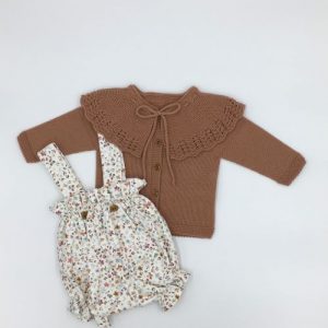 Ranita estampado hojas