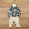 Conjunto micropana camisa vichy