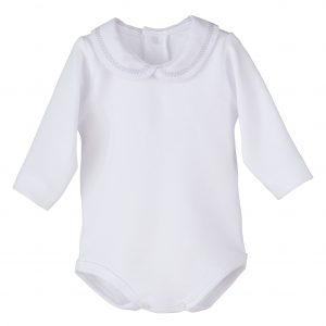 Body cuello bebé gris