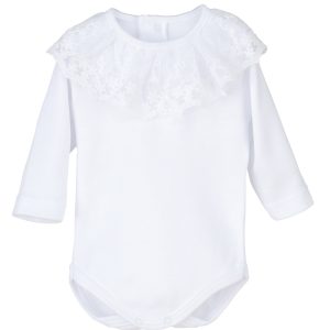 Body blanco puntilla tul