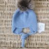 Gorro punto pompon marialex