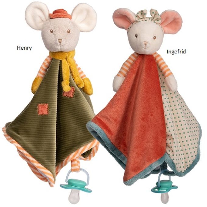 Peluche Bukowsky Doudou Ingefrid y Henry
