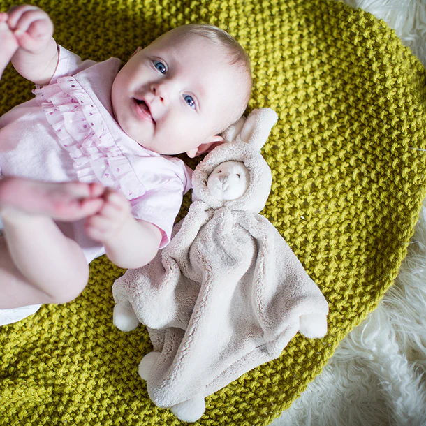 Peluche Doudou Ziggy Baby rug Bukowski