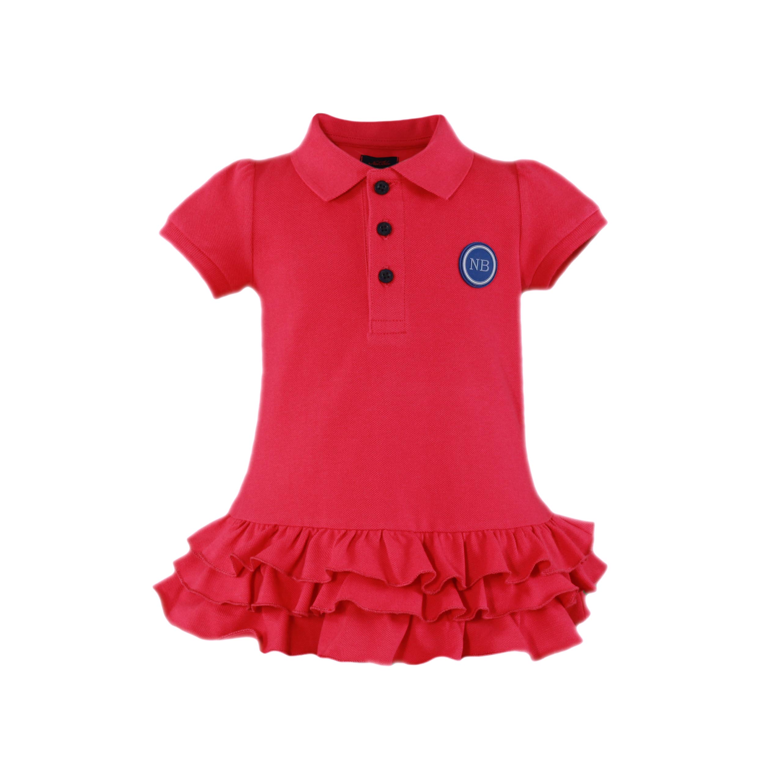 Vestido punto polo fucsia, miranda