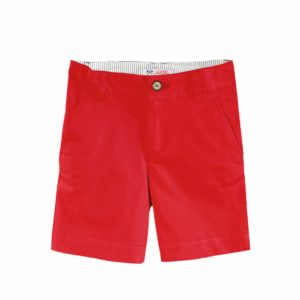Pantalon corto niño miranda rojo