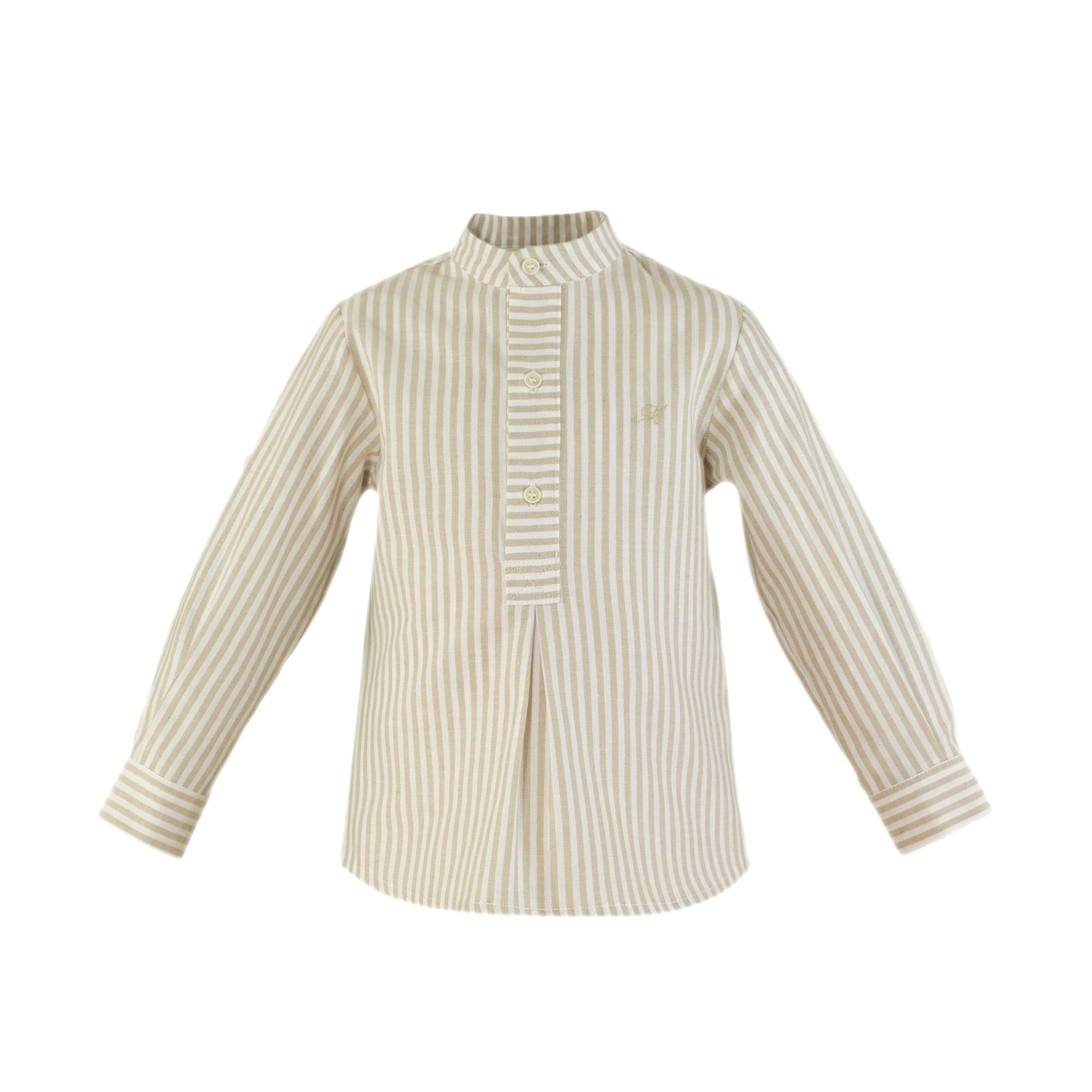 232 2 camisa rayas lino niño miranda