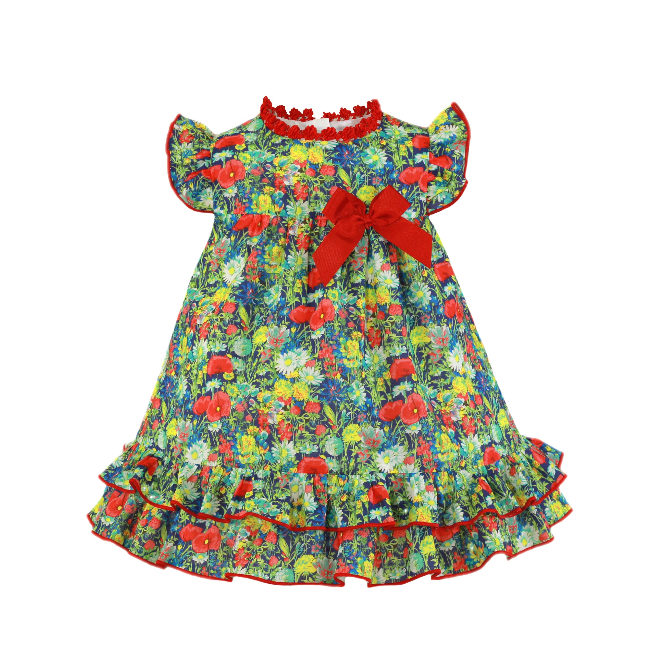 Vestido malaga rojo miranda