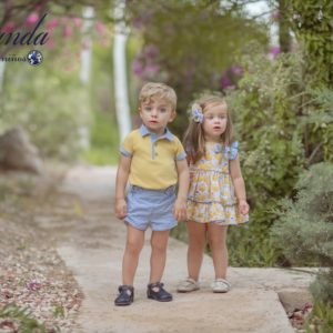 conjunto polo amarillo