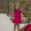 Vestido fucsia punto miranda