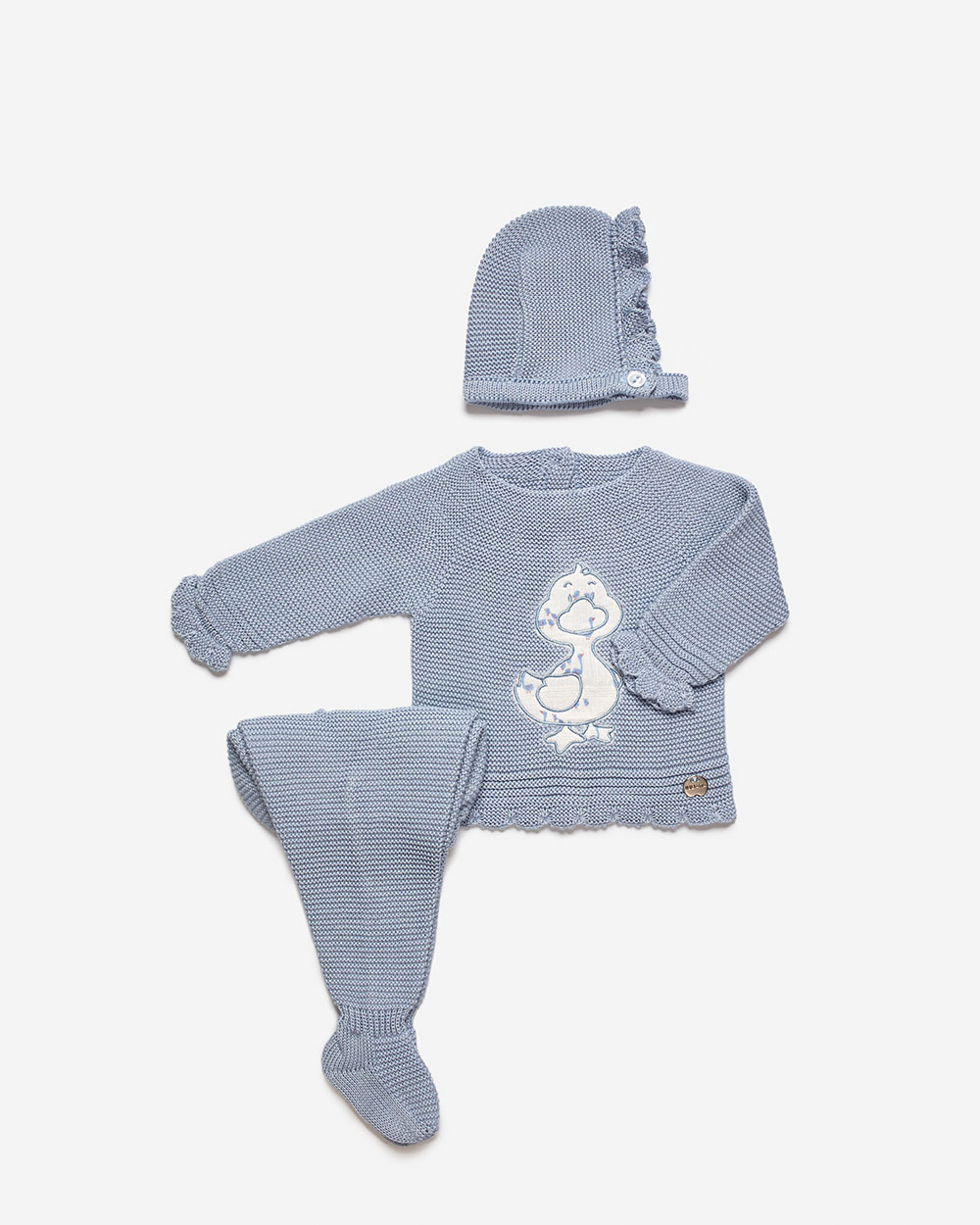 Conjunto punto bebé primera puesta