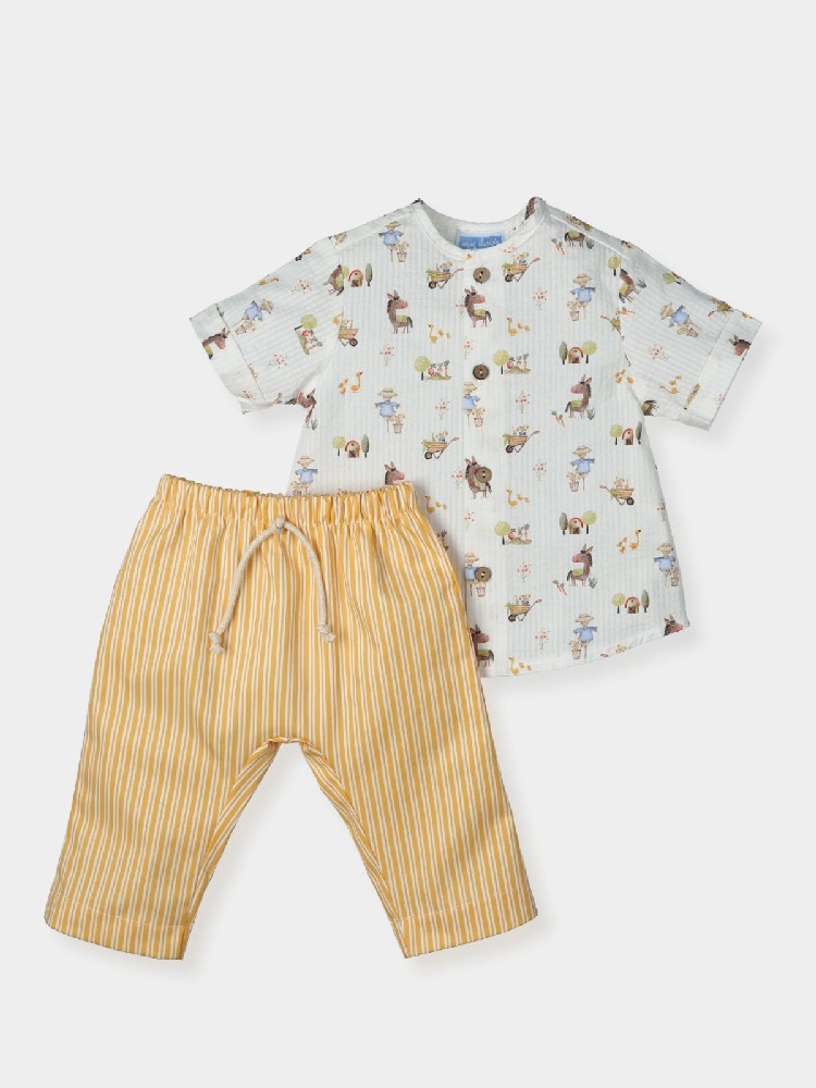 Conjunto camisa tomillo mac ilusion
