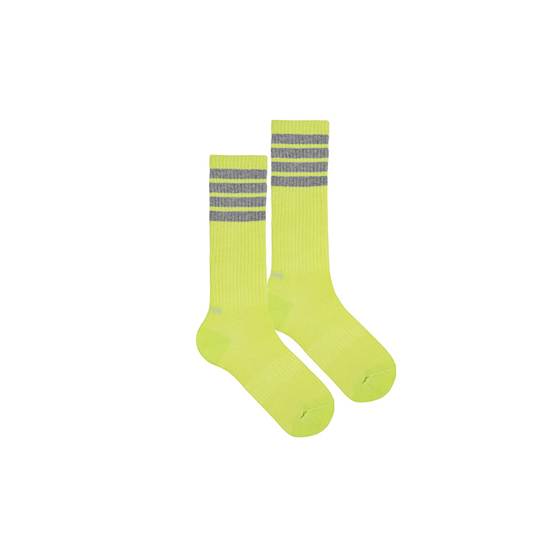 calcetin sport rayas condor fluor