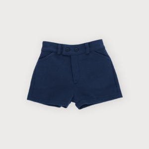 Pantalon corto niño pique sardon