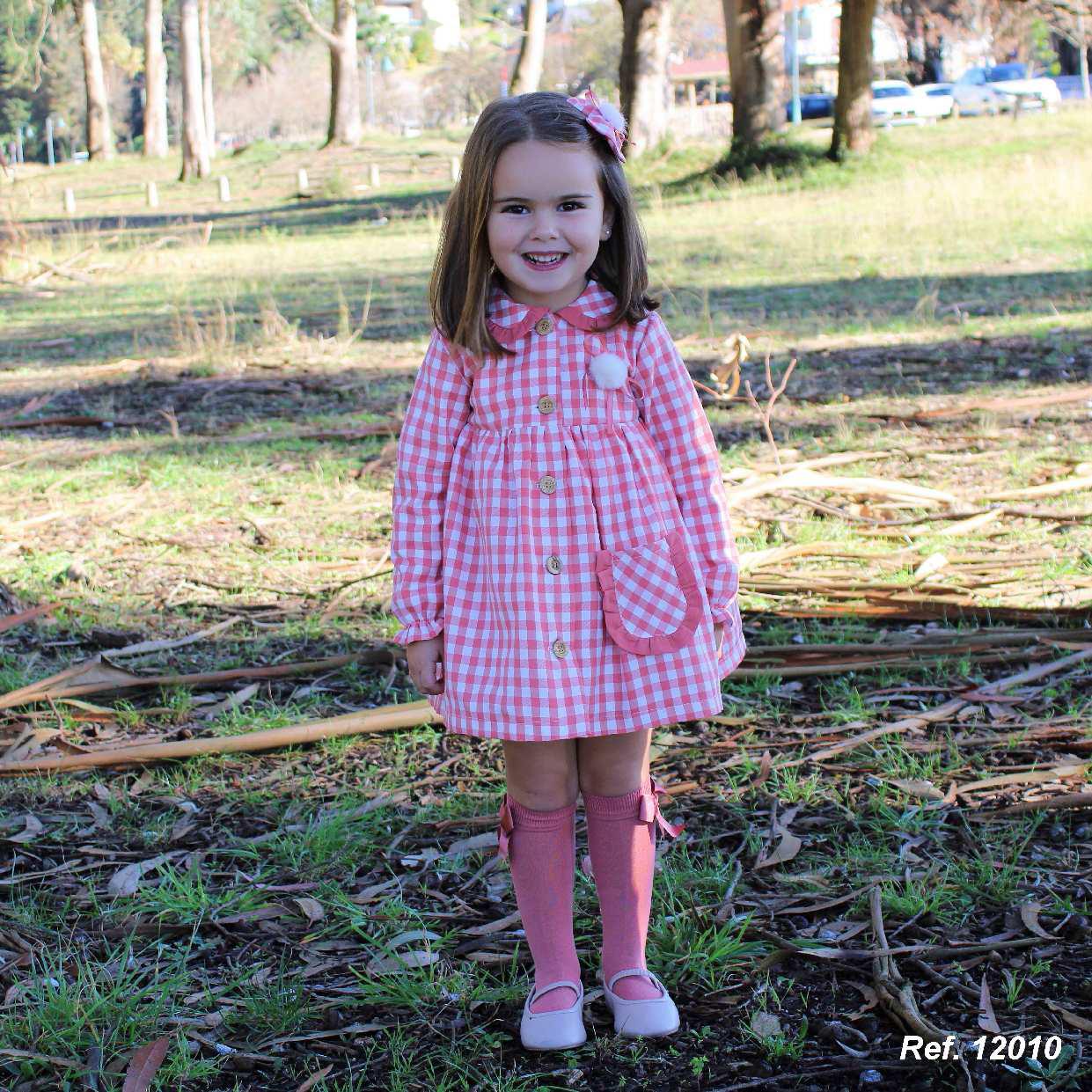 Vestido cuello bebé Arán Cucú
