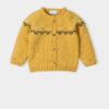 9080_39577 Chaqueta Jacquard mac ilusion mostaza
