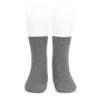 calcetin lisos cortos gris claro 230 condor