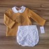 Conjunto erizo blanca valiente niño