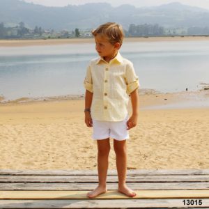 Conjunto niño Daisy Vichy Cucú