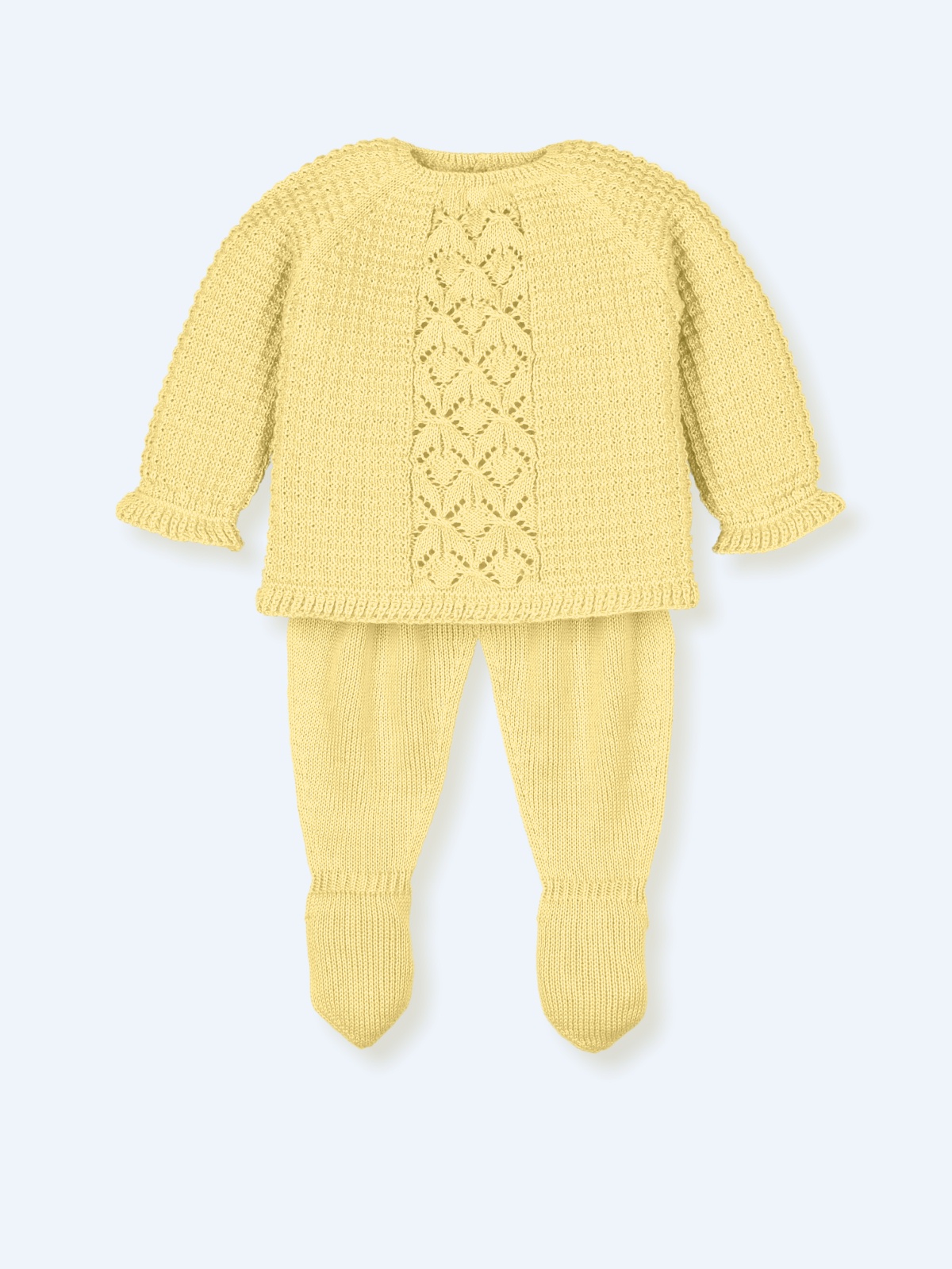 Conjunto bebe Cala algodón