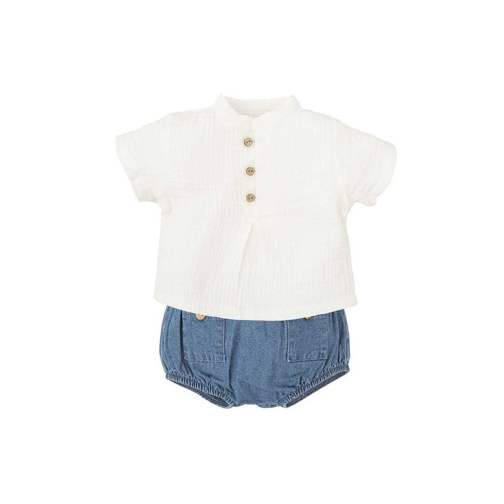 Conjunto ranita bebe Clavel Babidu 43477