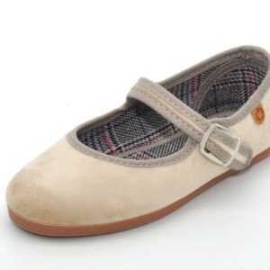 mercedita hebilla clip beige