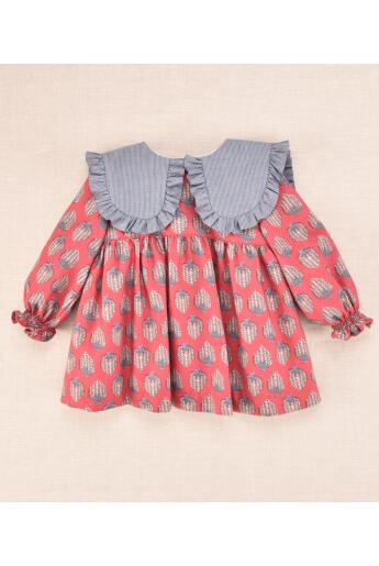 Vestido piñas cocote