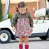 Vestido estampado cocote
