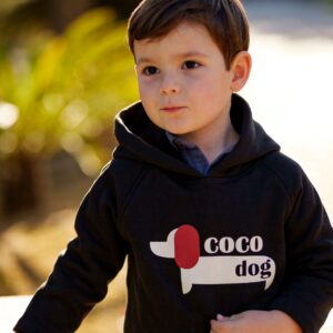 Sudadera negra cocote