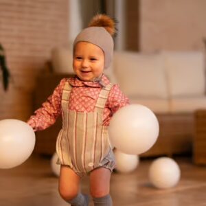 Conjunto rana rayas cocote Conjunto rana rayas cocote