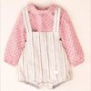 Conjunto rana rayas cocote Conjunto rana rayas cocote