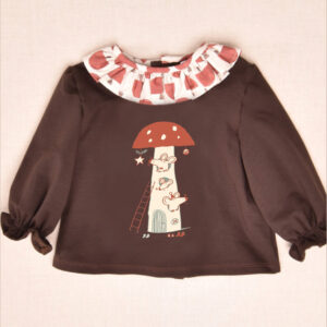 Sudadera setas cuello Cocote