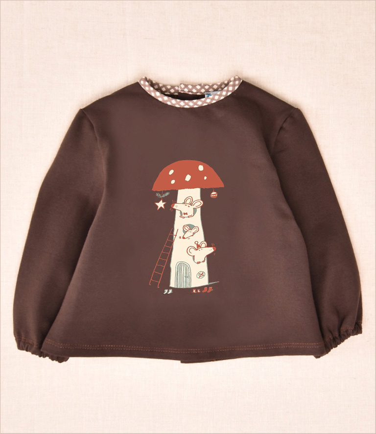 Sudadera setas Cocote