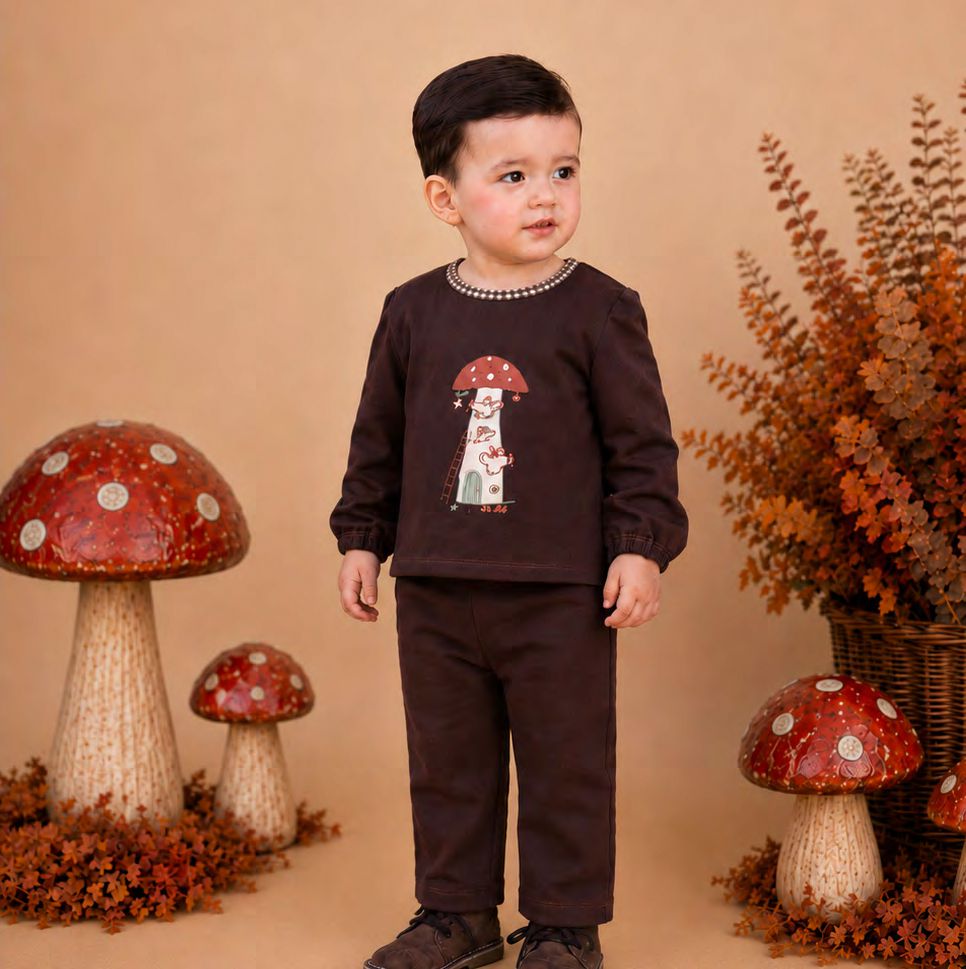 Sudadera setas Cocote