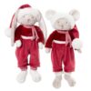 bukowski-hase-sammy-christmas-30-cm-grau-rot~2 Peluche Christmas Henry & Sammy Bukowski