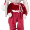 bukowski-kuscheltier-hase-sammy-christmas-30-cm-grau-rot-pluschhase-stofftier Peluche Christmas Henry & Sammy Bukowski